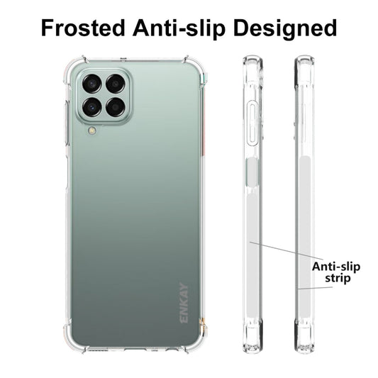 For Samsung Galaxy M33 5G ENKAY Clear TPU Shockproof Phone Case by ENKAY