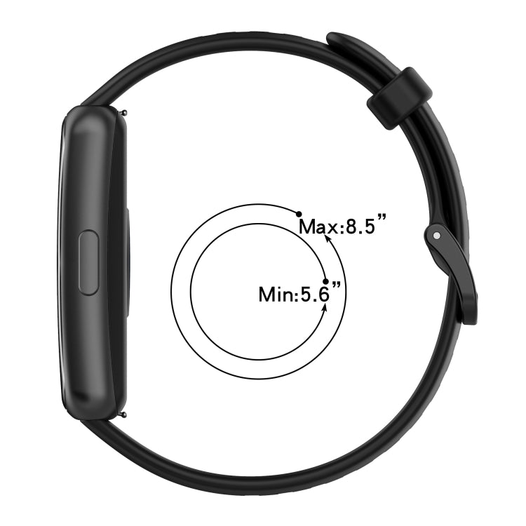 For Huawei Band 7 Solid Color Silicone Watch Band(Red) by buy2fix