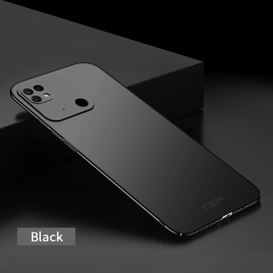 For Xiaomi Redmi 10C / Redmi 10 Power MOFI Frosted PC Ultra-thin Hard Case(Black) by MOFI