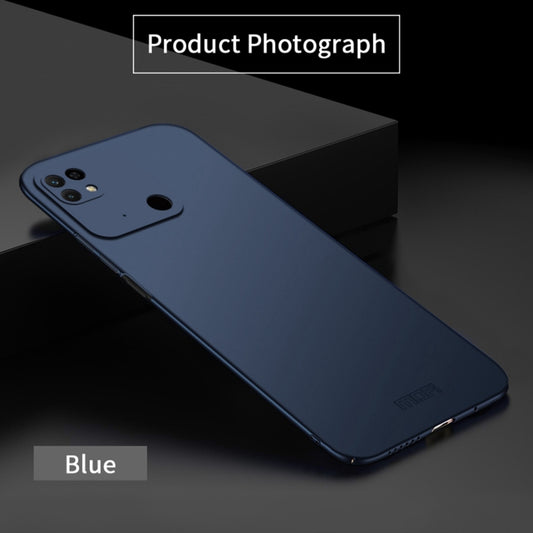 For Xiaomi Redmi 10C / Redmi 10 Power MOFI Frosted PC Ultra-thin Hard Case(Blue) by MOFI