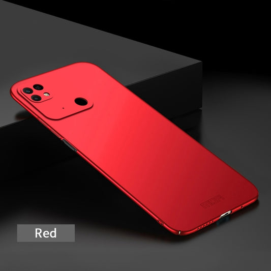 For Xiaomi Redmi 10C / Redmi 10 Power MOFI Frosted PC Ultra-thin Hard Case(Red) by MOFI