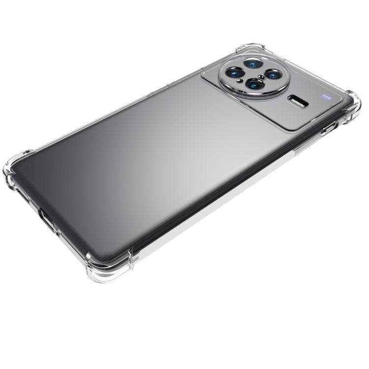 For vivo X Note 5G JSM Transparent TPU Airbag Shockproof Antiskid Phone Case by buy2fix