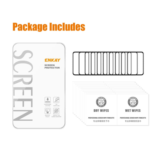 10 PCS For Huawei Watch Fit 2 ENKAY Hat-Prince 3D Full Coverage Soft PC Edge + PMMA HD Screen Protector Film by ENKAY