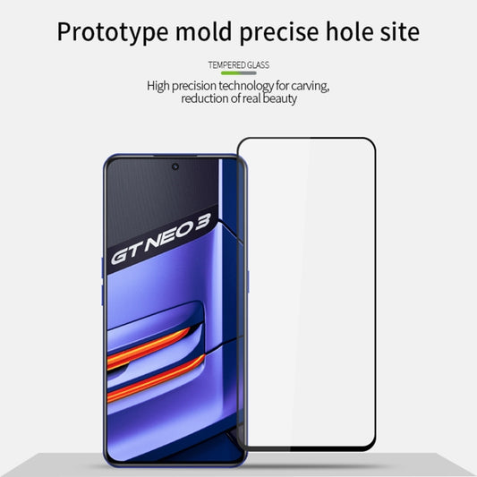 For OPPO Realme GT2 Explorer Master PINWUYO 9H 2.5D Full Screen Tempered Glass Film(Black) by PINWUYO