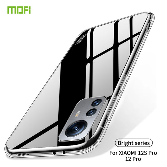 For Xiaomi 12 Pro / 12S Pro / 12 Pro Dimensity MOFI Ming Series Ultra-thin TPU Phone Case(Transparent) by MOFI