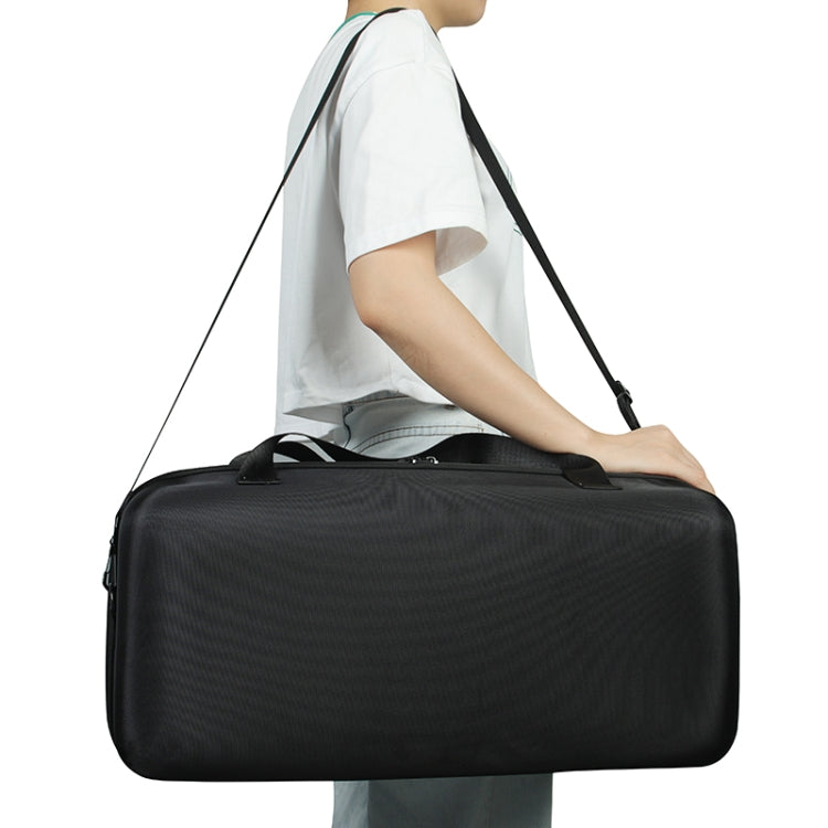 For JBL Partybox on-the-GO Bluetooth Speaker Carry Bag Storage Box Case(Black + Grey) by buy2fix