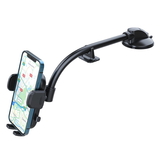 A190+X51 Car Phone Holder Dashboard Windshield Sucker Mount Bendable Long Arm Stand by buy2fix