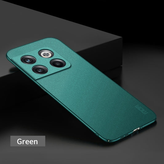 For OnePlus Ace Pro MOFI Frosted PC Ultra-thin Hard Phone Case(Green) by MOFI