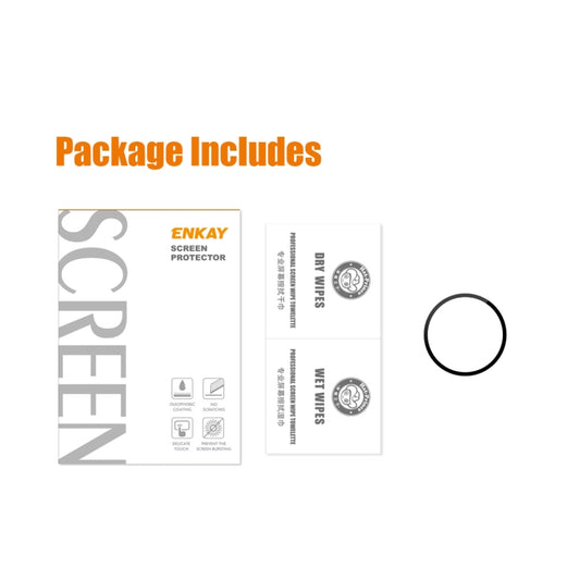 1 PCS For Samsung Galaxy Watch5 40mm ENKAY 9H Full Cover Tempered Glass Watch Film by ENKAY