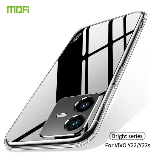 For vivo Y22 / Y22s MOFI Ming Series Ultra-thin TPU Phone Case(Transparent) by MOFI