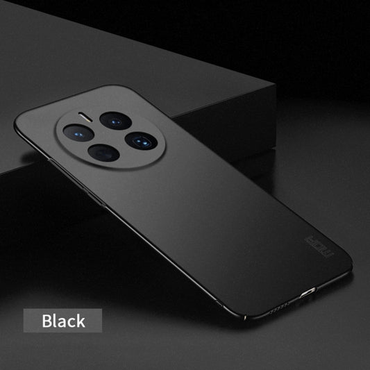 For Huawei Mate 50 MOFI Fandun Series Frosted Ultra-thin PC Hard Phone Case(Black) by MOFI