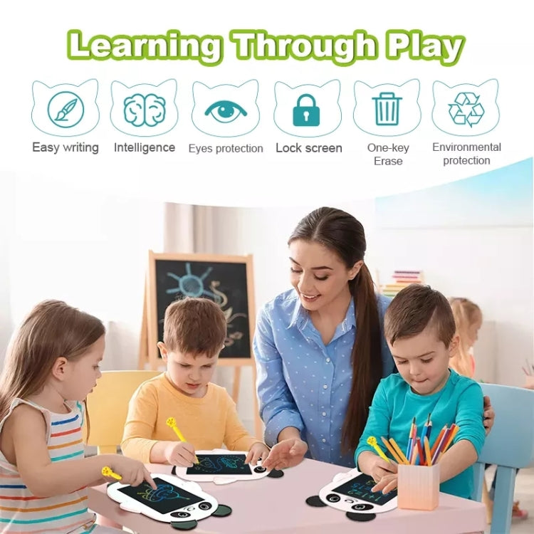 HYD-8511 Cartoon KIds LCD ABS Graffiti Drawing Colorful Hands Writing Board by buy2fix