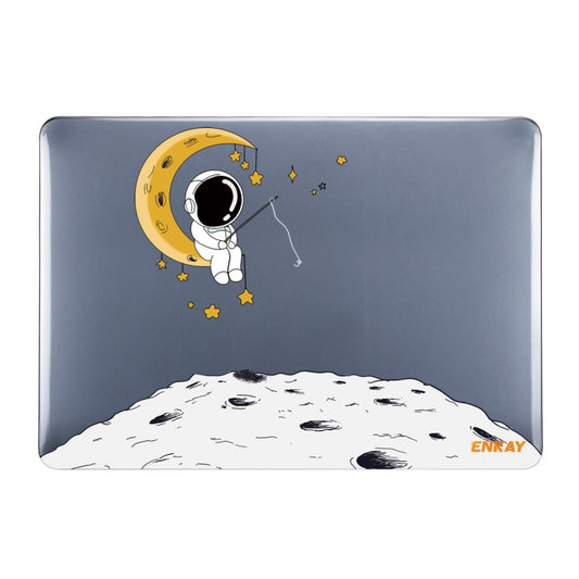 For MacBook Pro 13.3 A1706/A1989/A2159 ENKAY Hat-Prince 3 in 1 Spaceman Pattern Laotop Protective Crystal Case with TPU Keyboard Film / Anti-dust Plugs, Version:US(Spaceman No.3) by ENKAY