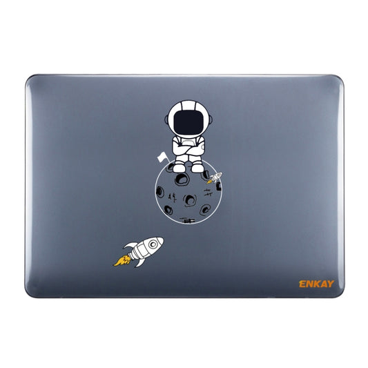 For MacBook Pro 13.3 A1708 ENKAY Hat-Prince 3 in 1 Spaceman Pattern Laotop Protective Crystal Case with TPU Keyboard Film / Anti-dust Plugs, Version:US(Spaceman No.4) by ENKAY