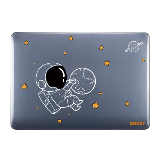 For MacBook Pro 13.3 A1708 ENKAY Hat-Prince 3 in 1 Spaceman Pattern Laotop Protective Crystal Case with TPU Keyboard Film / Anti-dust Plugs, Version:EU(Spaceman No.5) by ENKAY