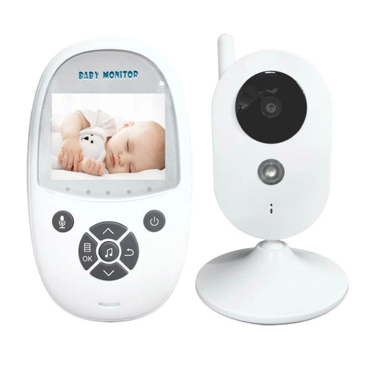 ZR302 2.4GHz Digital Video Smart Baby Monitor Night Vision Camera, Music Player, Two Way Intercom Function(UK Plug) by buy2fix