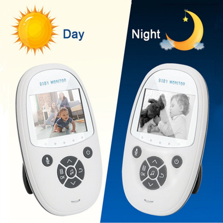 ZR302 2.4GHz Digital Video Smart Baby Monitor Night Vision Camera, Music Player, Two Way Intercom Function(UK Plug) by buy2fix