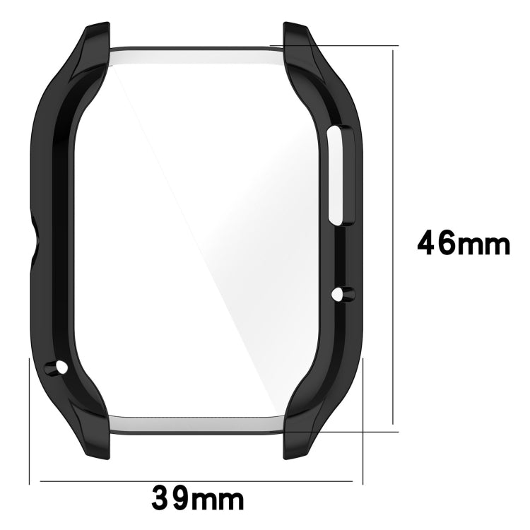 For Amazfit GTS 4 TPU Full-Enclosed Watch Case(Transparent) by buy2fix