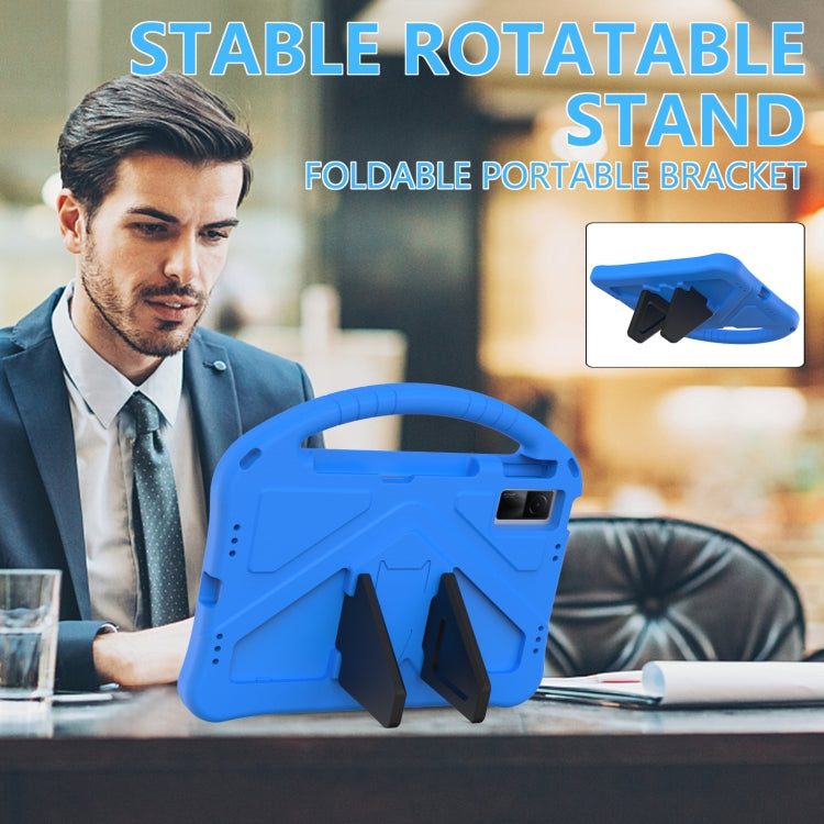 For OPPO Pad Air 10.36 2022 EVA Shockproof Tablet Case with Holder(Blue) by buy2fix