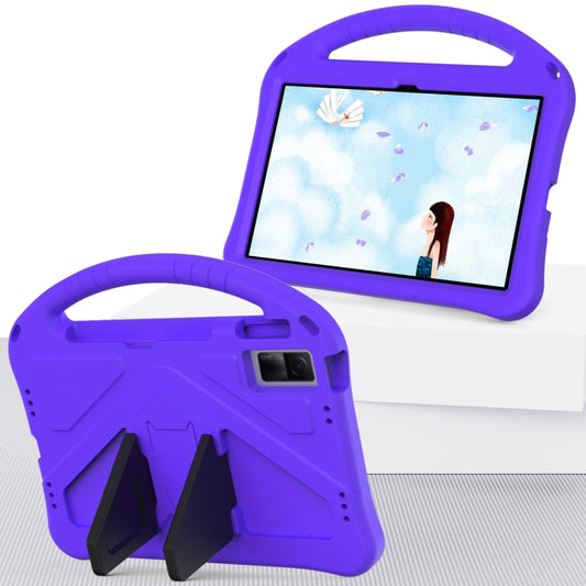 For OPPO Pad Air 10.36 2022 EVA Shockproof Tablet Case with Holder(Purple) by buy2fix