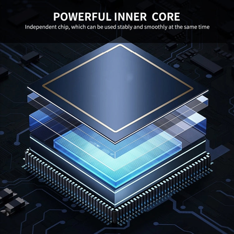 JUNSUNMAY 7 in 1 Type-C to 4K HDMI + VGA + 3.5mm Audio Docking Station Adapter PD Quick Charge Hub by JUNSUNMAY