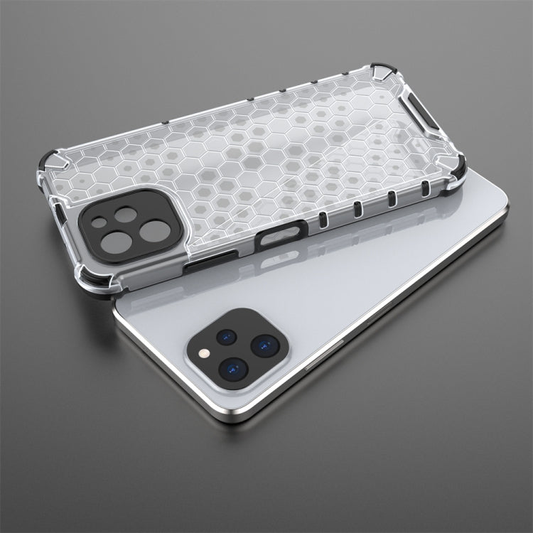 For Huawei Nova Y61 4G Honeycomb Shockproof Phone Case(Black) by buy2fix