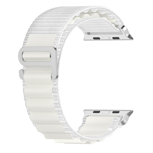 Double Color Nylon Watch Band For Apple Watch Ultra 49mm(Starlight) by buy2fix