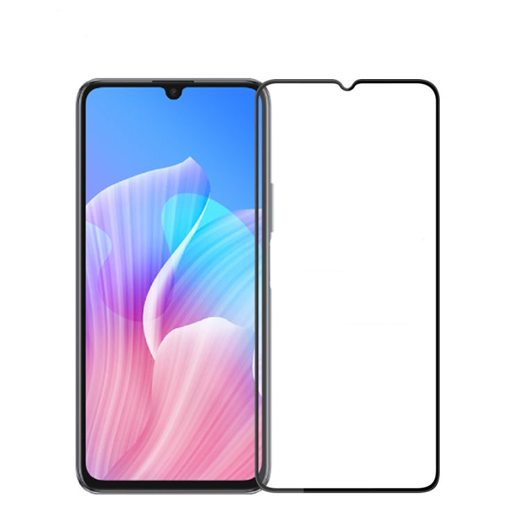 For Xiaomi Redmi 12C PINWUYO 9H 3D Curved Full Screen Explosion-proof Tempered Glass Film(Black) -  by PINWUYO | Online Shopping UK | buy2fix