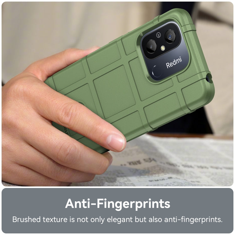 For Xiaomi Redmi 12C Full Coverage Shockproof TPU Case(Green) by buy2fix