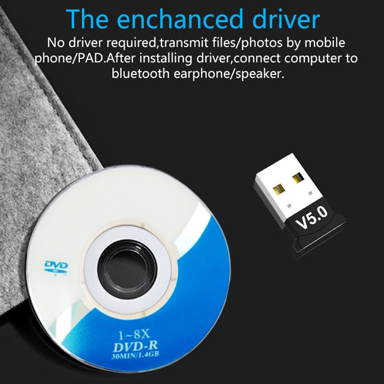Computer Bluetooth Adapter 5.0 USB Desktop Dongle WiFi Audio Receiver Transmitter by buy2fix