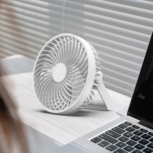 Multifunctional LED Rechargeable Outdoor Portable Tent Camping Fan(White) by buy2fix