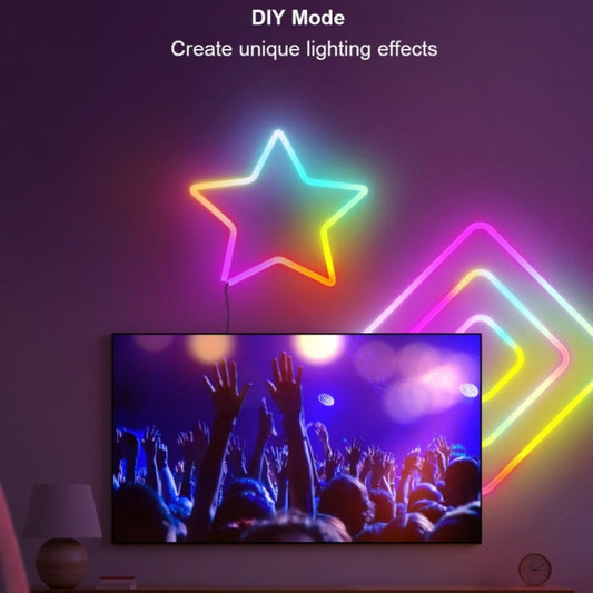 NH021 Waterproof 3m TUYA WIFI Music Sync RGB Neon Rope Light by buy2fix