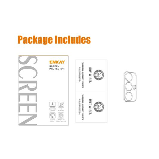 For Motorola Moto G Play 2023 ENKAY Hat-Prince 9H Rear Camera Lens Tempered Glass Film by ENKAY