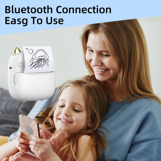 C23 Portable Mini Printer Thermal Printer by buy2fix