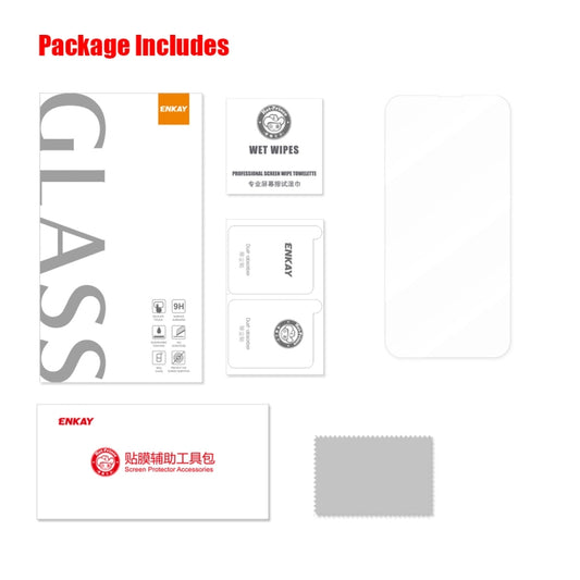 For iPhone 14 Plus / 13 Pro Max ENKAY Hat-Prince 0.1mm Ultrathin Anti-reflection Special Glass Film by ENKAY