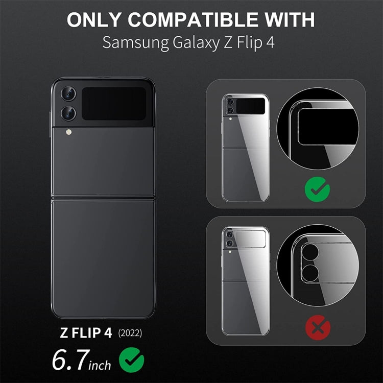 For Samsung Galaxy Z Flip4 / W23 Flip ENKAY Hat-Prince 9H Rear Camera Lens Aluminium Alloy Tempered Glass Film(Colorful) by ENKAY