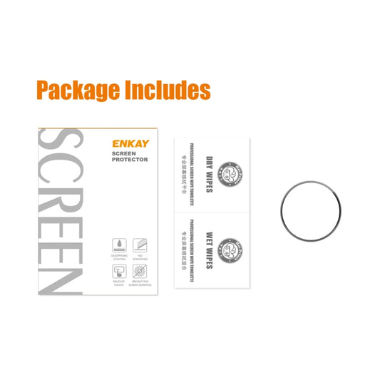 1pcs For Huawei Watch Ultimate ENKAY Hat-Prince 3D Full Coverage Soft PC Edge + PMMA HD Screen Protector Film by ENKAY