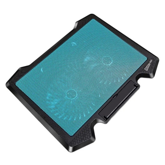 S200 Dual Silent Cooling Fan Portable Slim Notebook Cooling Pad for Laptop(Blue) by buy2fix