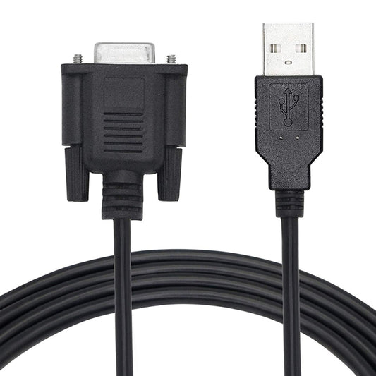 JUNSUNMAY 6 Feet RS232 DB9 Female to USB 2.0 Cable Only Use for Programmable Logic Controller by JUNSUNMAY