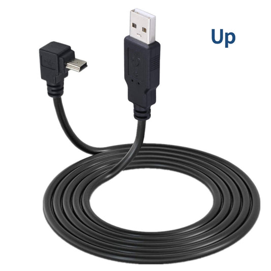 JUNSUNMAY 5 Feet USB A 2.0 to Mini B 5 Pin Charger Cable Cord, Length: 1.5m(Up) by JUNSUNMAY