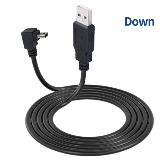 JUNSUNMAY 5 Feet USB A 2.0 to Mini B 5 Pin Charger Cable Cord, Length: 1.5m(Down) by JUNSUNMAY