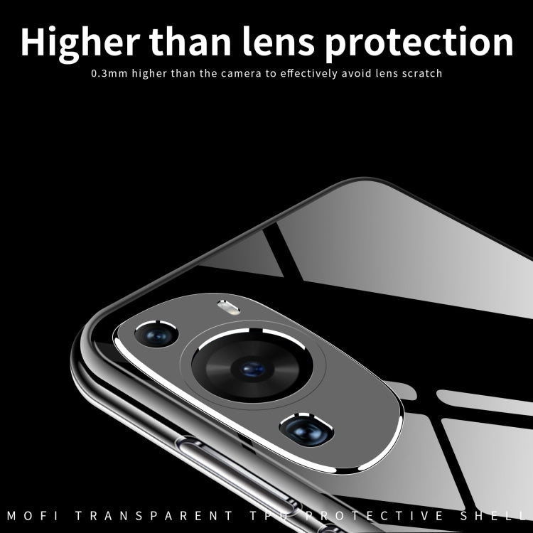 For Huawei P60 Art MOFI Ming Series Ultra-thin TPU Phone Case(Transparent) by MOFI