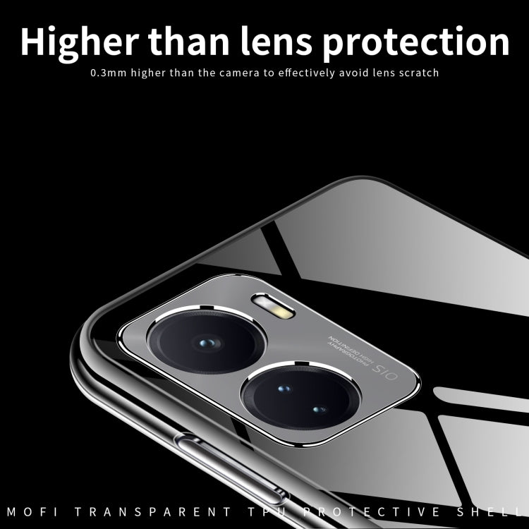 For vivo iQOO Z7X MOFI Ming Series Ultra-thin TPU Phone Case(Transparent) by MOFI