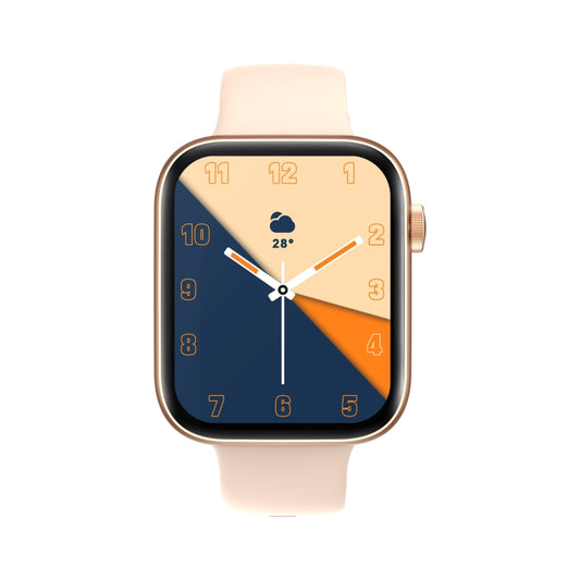 P59 2.01 inch Color Screen Smart Watch,Support Heart Rate Monitoring / Blood Pressure Monitoring / Blood Oxygen Monitoring(Rose Gold) by buy2fix