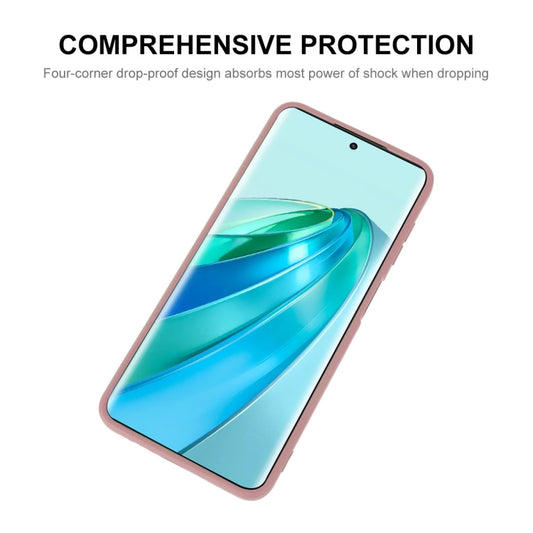 For Samsung Galaxy A54 5G ENKAY Liquid Silicone Phone Case with Tempered Film(Light Green) by ENKAY