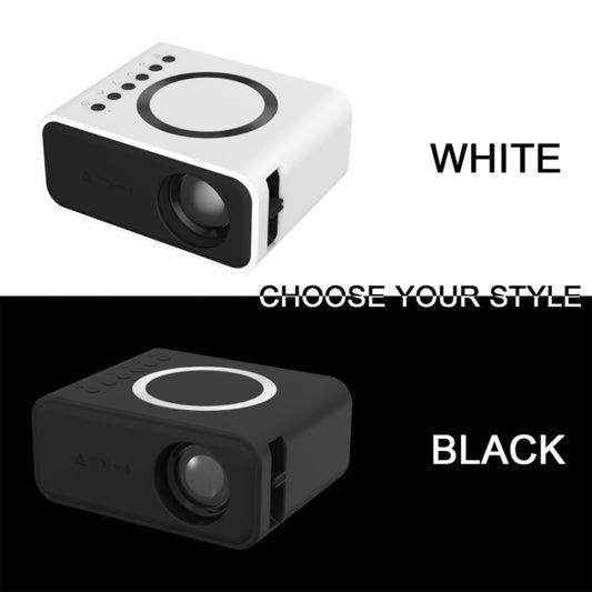 YT300 Home Multimedia Mini Remote Projector Support Mobile Phone(UK Plug Black) by buy2fix