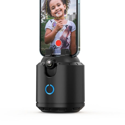 YUNTENG T7 360 Degree Rotation Desktop Smart PTZ Support Automatic Tracking(Black) by buy2fix