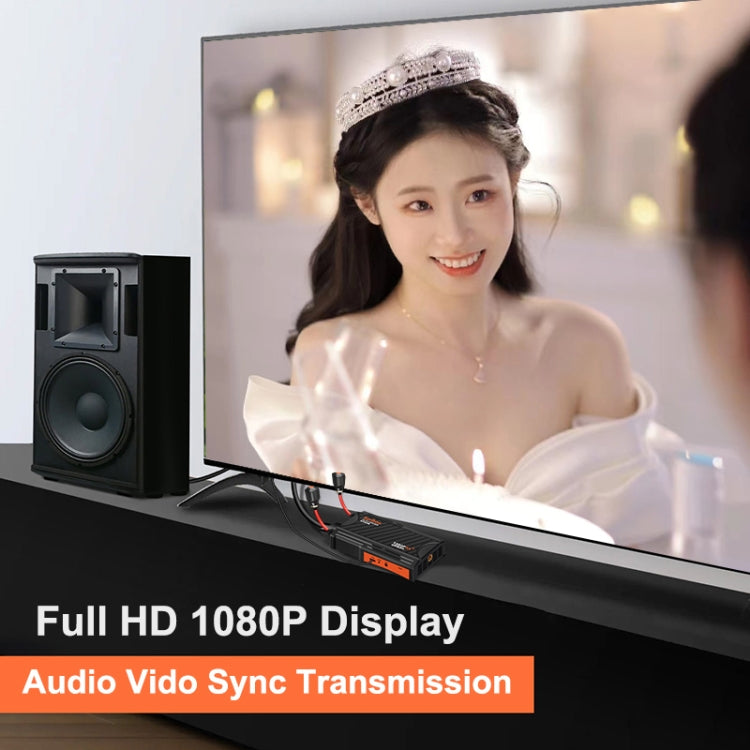 009 Pro 300m Wireless Screen Casting Video Transmitter Receiver Wireless Display Dongle Adapter(AU Plug) by buy2fix