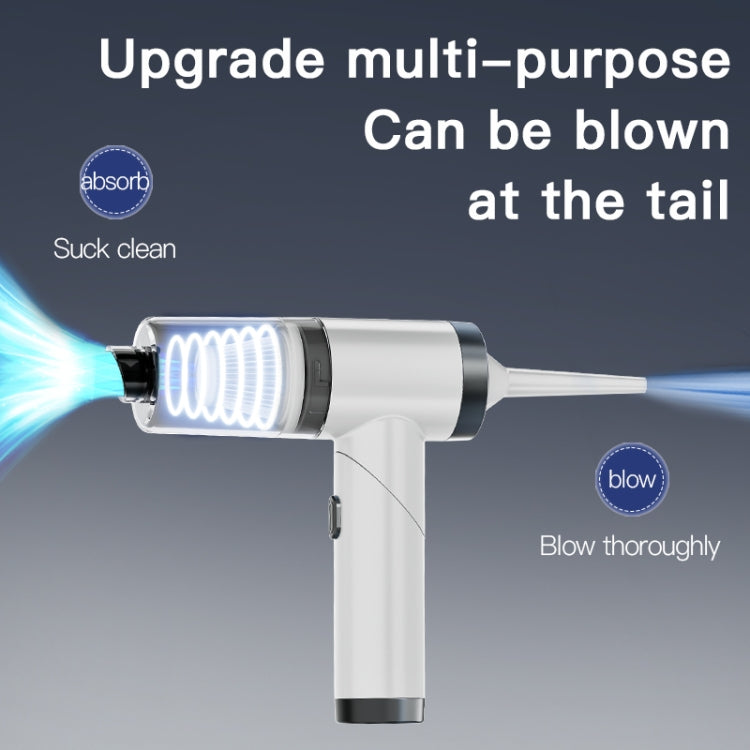 Q108 Cleaner Powerful Portable Wireless Car & Home Dual-use Hand Mini Vacuum Cleaner(Black) by buy2fix