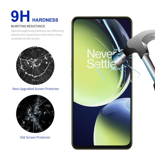 For OnePlus Nord CE 3 Lite 5pcs ENKAY Full Glue High Aluminum-silicon Tempered Glass Film by ENKAY